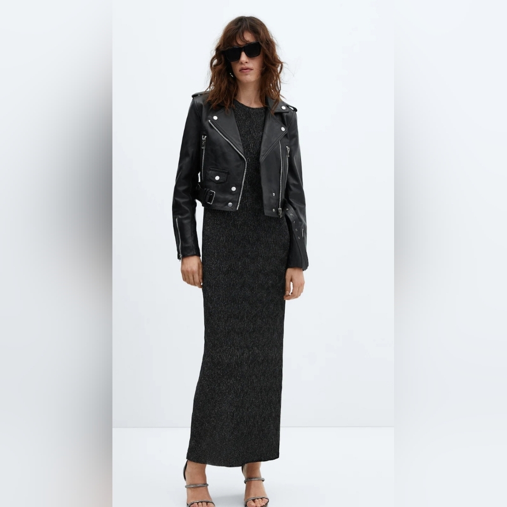 Mango Black Maxi Dress